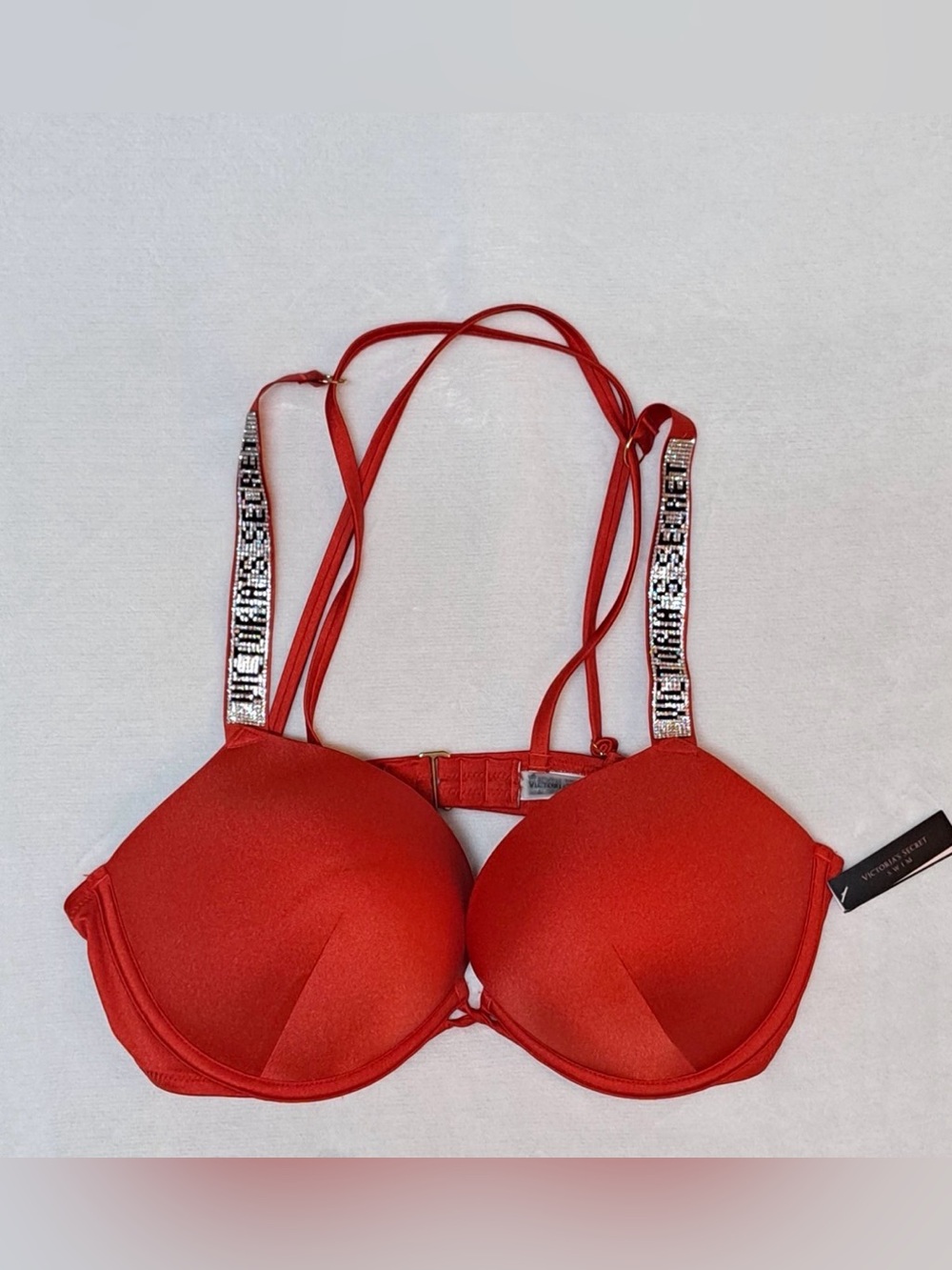 🆕 Bikini Victoria's Secret BOMBSHELL 38C (2X Push up) Bikini Top - Discontinued